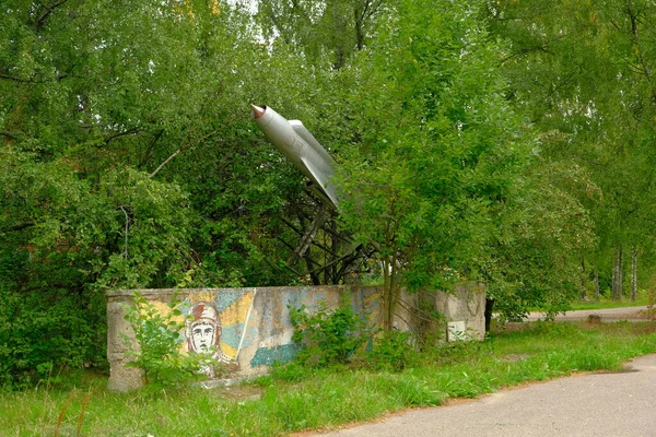 Rusya Novgorod Bölgesi Novgorodsky Bölgesi Novoselitsy Köyü Hava Kuvvetleri Eski — Stok fotoğraf