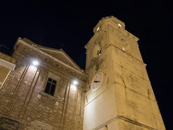 Bell město staré město Sirolo, Conero, Marche, Itálie — Stock fotografie