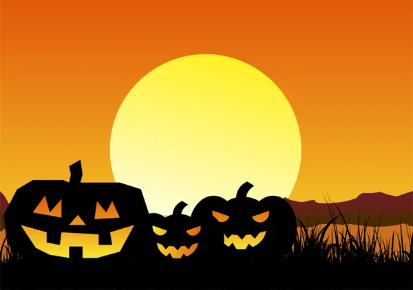 Halloween sfondo — Vettoriale Stock