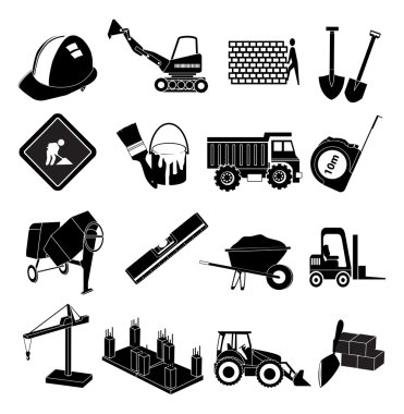 İnşaat Icons set