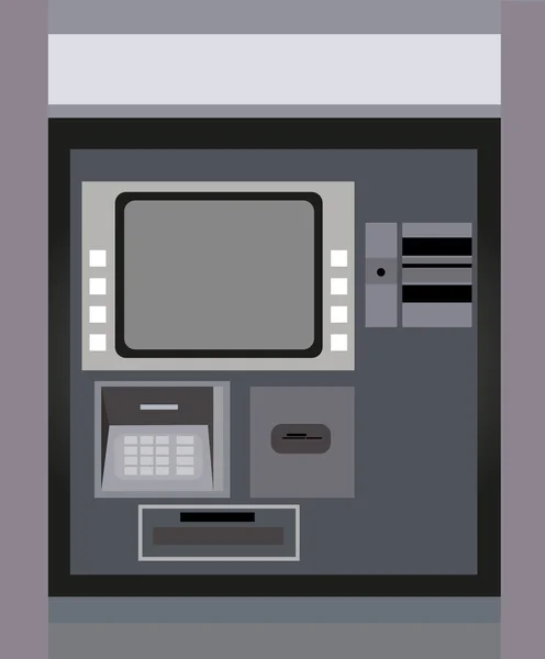 Máquina de ATM — Vetor de Stock