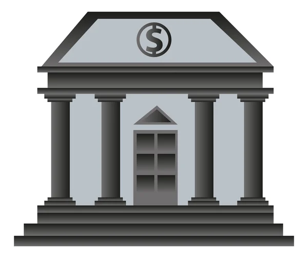 Bank building — Stock Vector