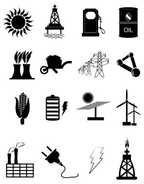 Enerji ve Güç simgeleri ayarlandı