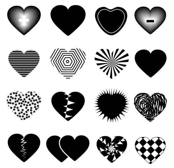 Серце іконки — стоковий вектор