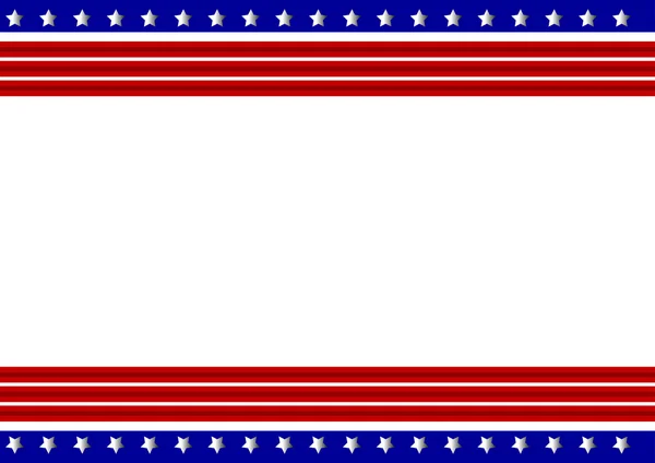 Cadre patriotique — Image vectorielle