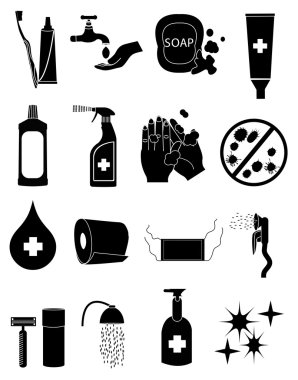 Hygiene icons