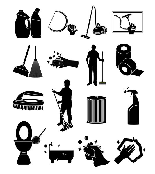 Cleaning icons