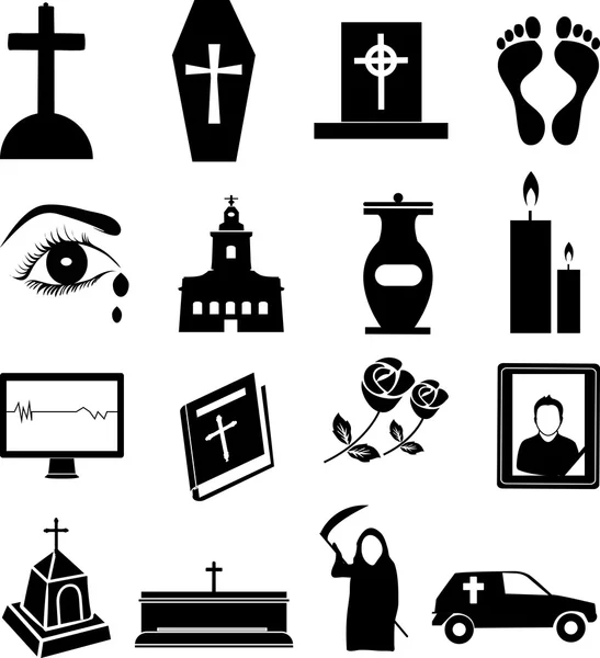 cenaze Icons set