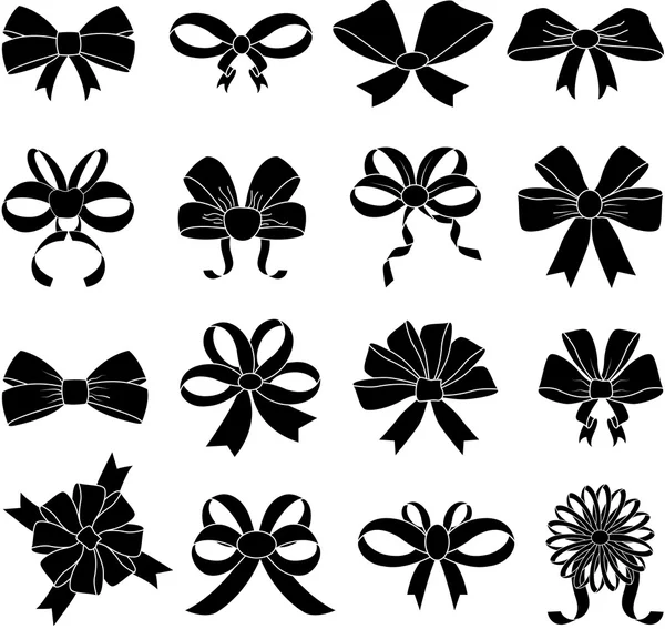 Şerit yay Icons set