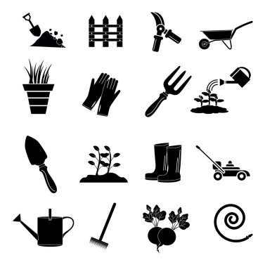 Bahçe Icons set