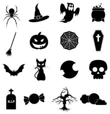 Cadılar Bayramı Icons set