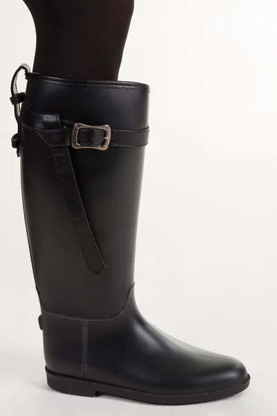 Stylish classic rubber boot. — Stock Photo, Image