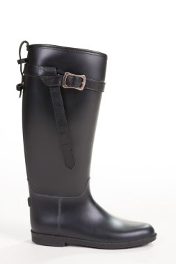 Şık lastik çizmeler. 