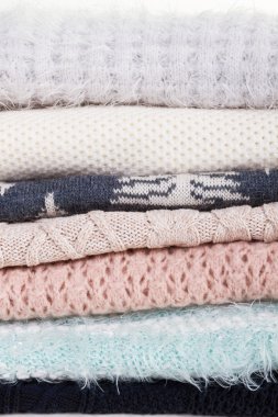 Çok renkli kazak arka plan.