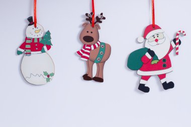 Komik Noel snowman, Ren geyiği, Noel Baba