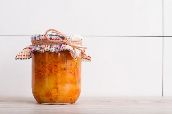 Canned carrot — Stock Photo, Image