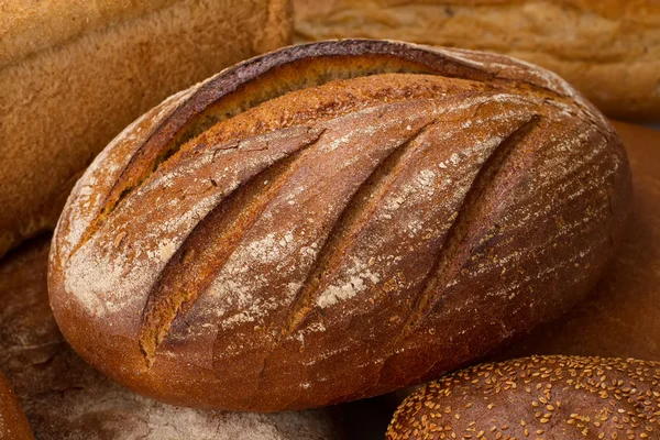伝統的なパンをクローズ アップ — ストック写真