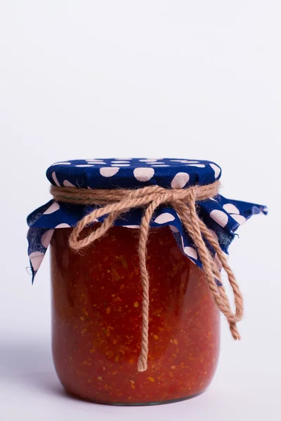 Pasta de tomate em casa — Fotografia de Stock