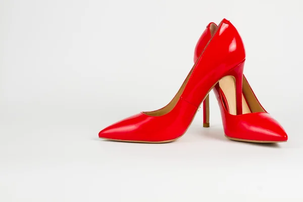 Sexuella trendiga kvinnor skor. — Stockfoto