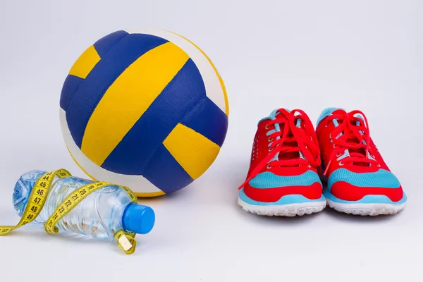 Damernas volleyboll som. — Stockfoto