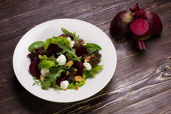 Useful summer vegetable salad. — Stock Photo, Image