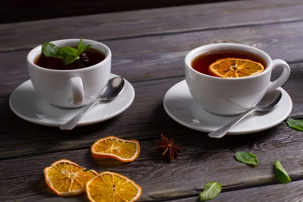 Tazas de té. — Foto de Stock