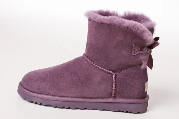 Módní zimní boty. — Stock fotografie