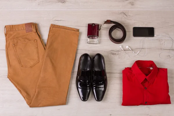 Conjunto de hombres de moda . — Foto de Stock