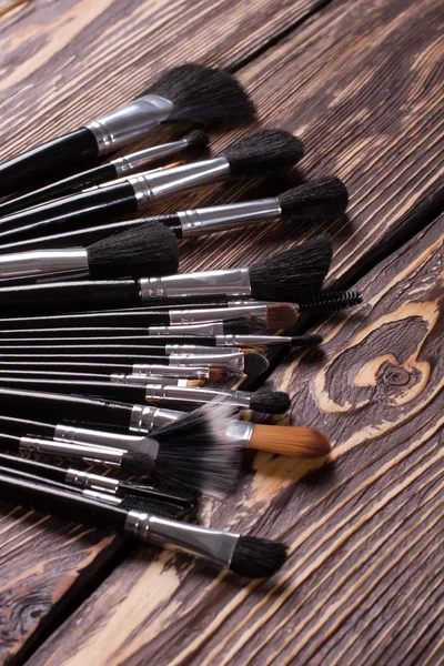 Set of different brushes. — Stock Photo, Image