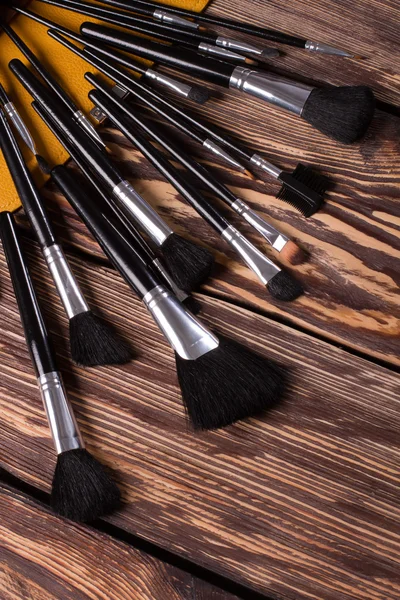 Professional brushes for make-up — Stock Photo, Image