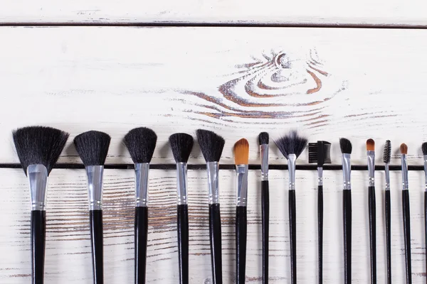 Set of natural brushes. — Stock Photo, Image