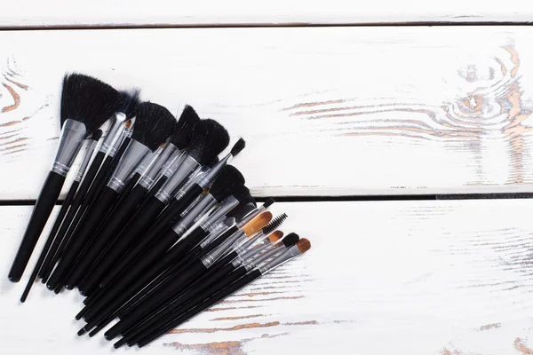 Black brush for makeup. — Stock Photo, Image