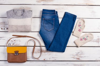 Güzel kadın giyim.