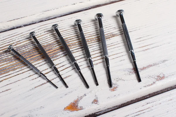 Metal screwdrivers. — Stock Photo, Image