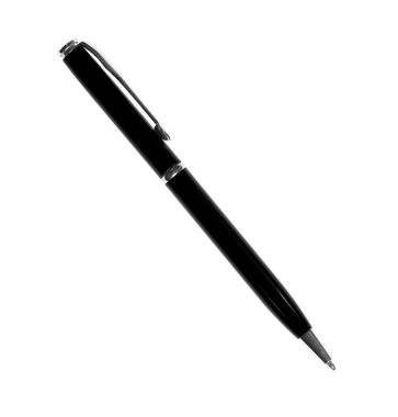 kalem beyaz arkaplanda izole edildi