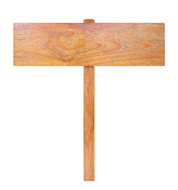 Tahta tabela beyaz arkaplanda izole edildi