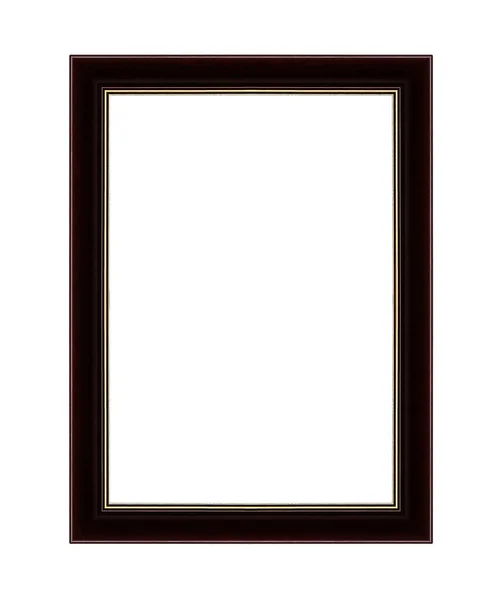 Picture Frame Isolated White Background — Stock Photo, Image