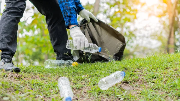 Parktaki çimlerde plastik şişeler toplayın. Ormanı temizleyin. Çevreye yardım edin.