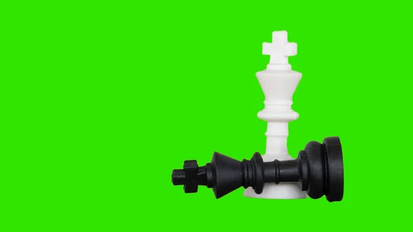 Black and white chess game concept for business and strategy competition