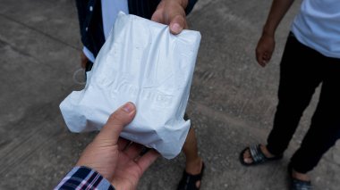 Courier who is sending the goods to the customer