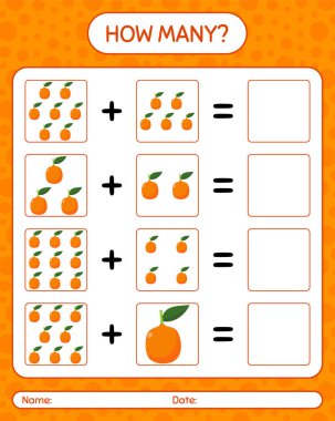 Imbe ile kaç tane sayma oyunu. Anaokulu öğrencileri için çalışma listesi, aktivite listesi, basılabilir çalışma listesi