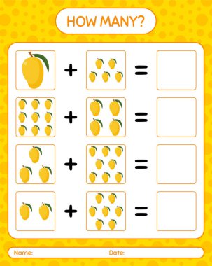 Mangolu kaç tane sayma oyunu var? Anaokulu öğrencileri için çalışma listesi, aktivite listesi, basılabilir çalışma listesi