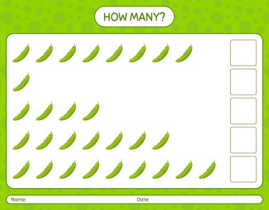 Acı kavunla kaç tane sayma oyunu. Anaokulu çocukları için çalışma listesi, aktivite listesi, yazdırılabilir çalışma tablosu