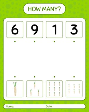 Hamburg maydanozuyla kaç tane sayma oyunu. Anaokulu çocukları için çalışma listesi, aktivite listesi, yazdırılabilir çalışma tablosu