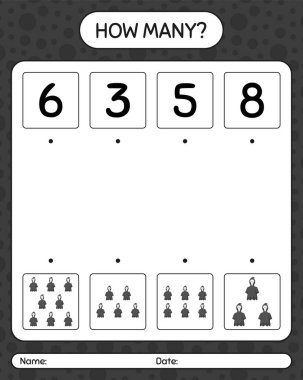 Azrail 'le kaç tane sayma oyunu var? Anaokulu öğrencilerinin çalışma listesi, çocukların faaliyet listesi.