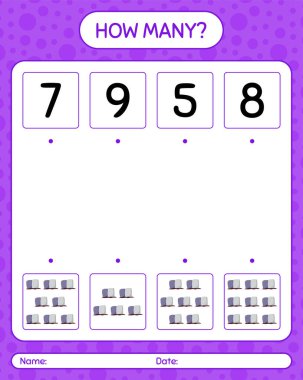 Mezar taşıyla kaç tane sayma oyunu. Anaokulu öğrencilerinin çalışma listesi, çocukların faaliyet listesi.