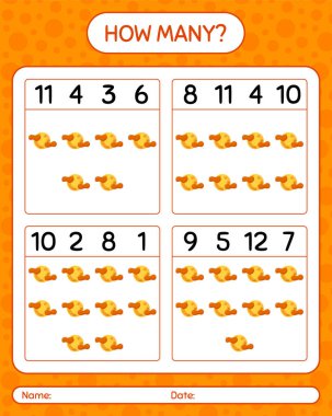 Dolunayda kaç tane sayma oyunu var? Anaokulu öğrencilerinin çalışma listesi, çocukların faaliyet listesi.