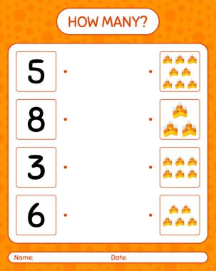 Mısır şekeriyle kaç tane sayma oyunu. Anaokulu öğrencilerinin çalışma listesi, çocukların faaliyet listesi.