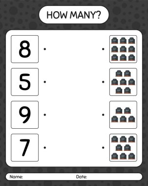 Mezar taşıyla kaç tane sayma oyunu. Anaokulu öğrencilerinin çalışma listesi, çocukların faaliyet listesi.