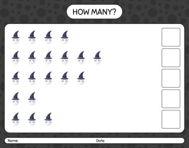 Kafatasıyla kaç tane sayma oyunu var? Anaokulu öğrencilerinin çalışma listesi, çocukların faaliyet listesi.